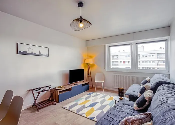 Apartamento Alsacetime, Centre Parking Gratuit, Tram Wifi, Fibre Orange, Espace De Travail *