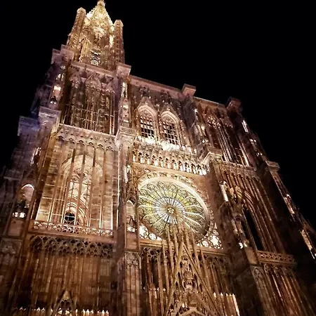 Alsacetime, Centre Parking Gratuit, Tram Wifi, Fibre Orange, Espace De Travail Страсбург